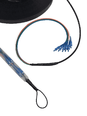 Fiber optic cable assemblies for indoor and outdoor